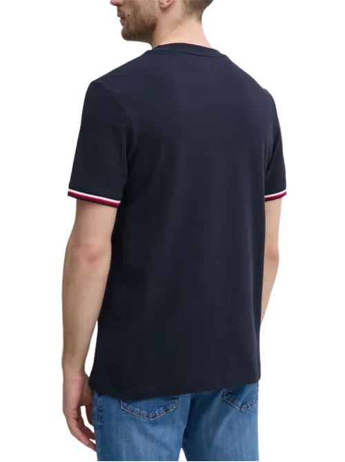 T-shirt con bordi tricolore Tommy Hilfiger Tommy Hilfiger | MW0MW38630DW5